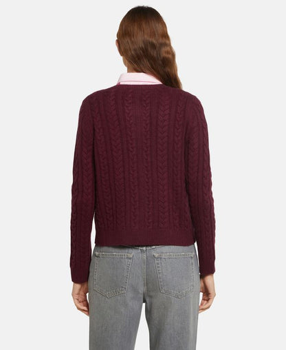 Woll-Strickjacke