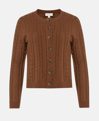 Woll-Strickjacke