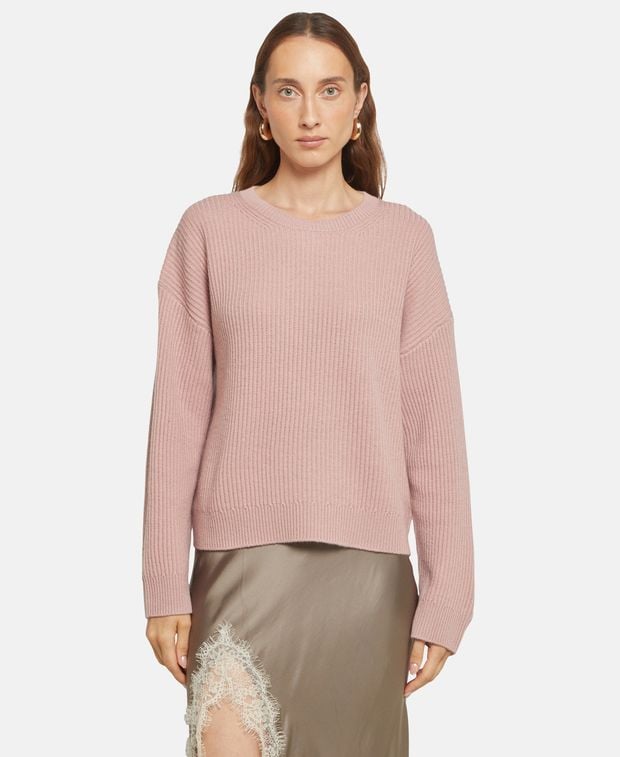 Wollpullover mit Kaschmiranteil