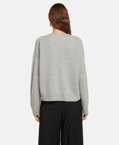 Wollpullover mit Kaschmiranteil