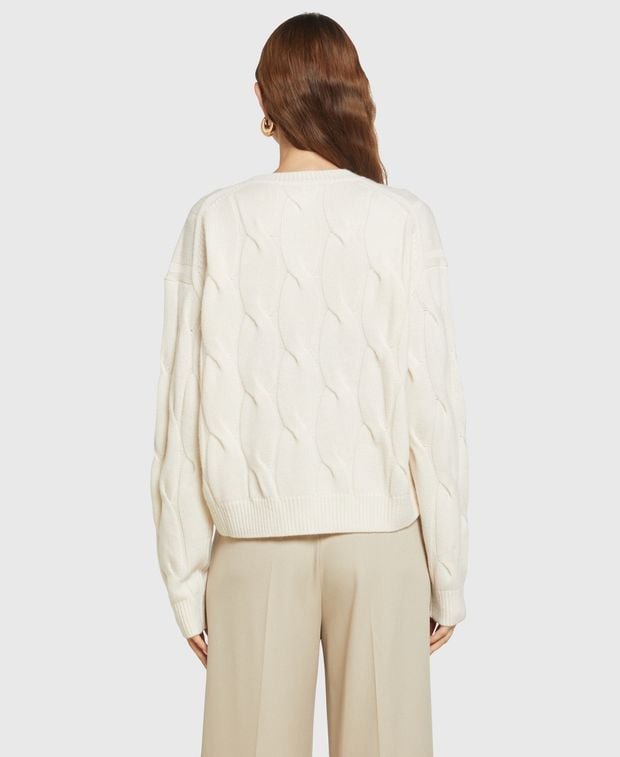 Wollpullover mit Kaschmiranteil