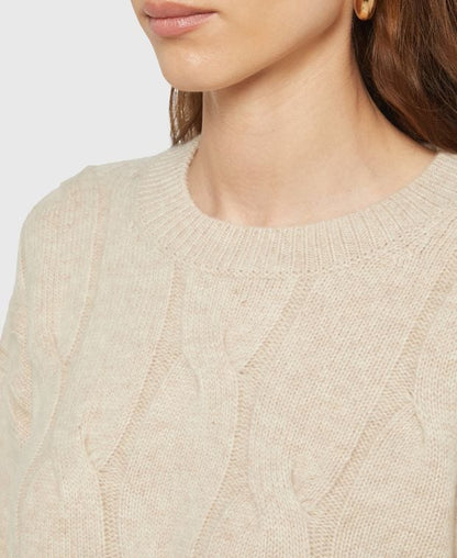 Wollpullover mit Kaschmiranteil