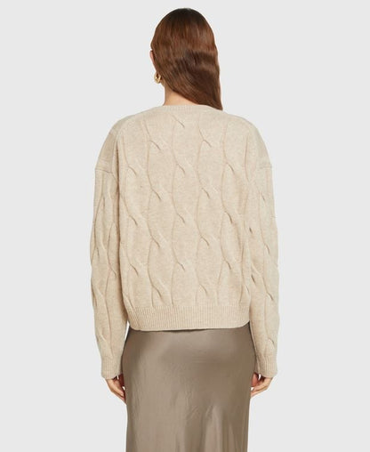 Wollpullover mit Kaschmiranteil