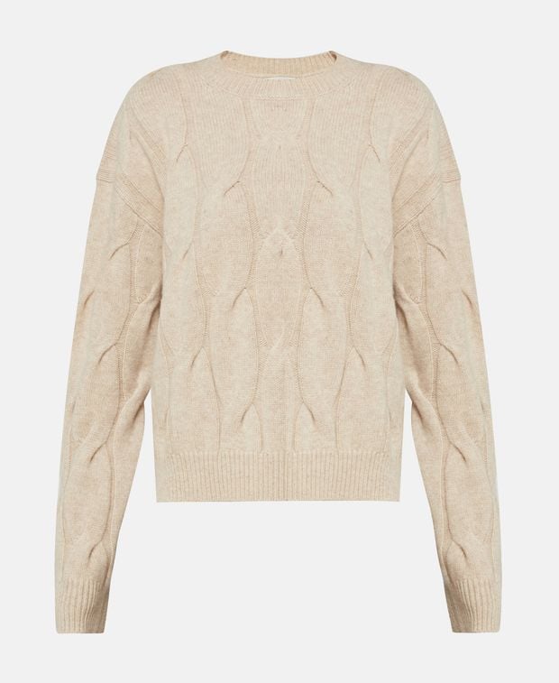 Wollpullover mit Kaschmiranteil