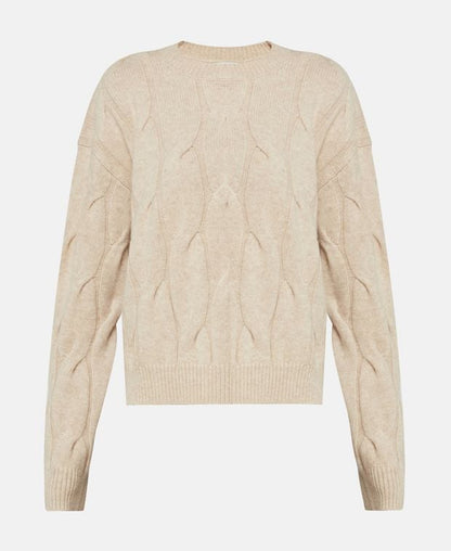 Wollpullover mit Kaschmiranteil