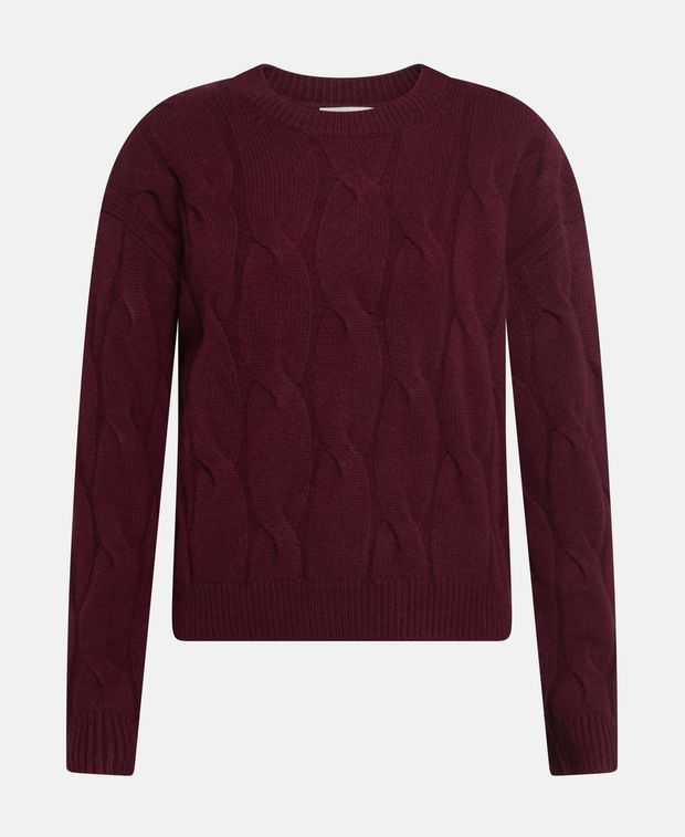 Wollpullover mit Kaschmiranteil