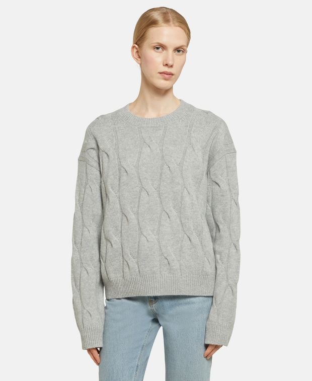 Wollpullover mit Kaschmiranteil
