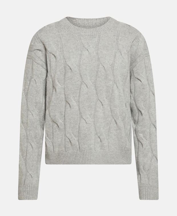 Wollpullover mit Kaschmiranteil