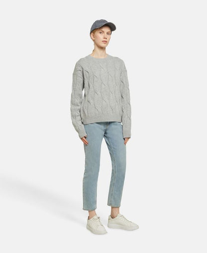 Wollpullover mit Kaschmiranteil