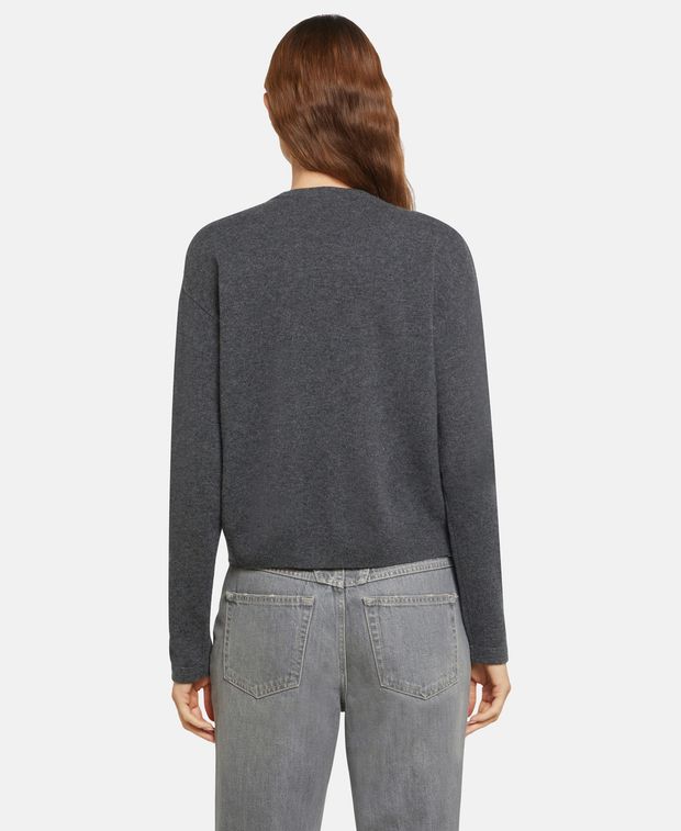 Wollpullover mit Kaschmiranteil