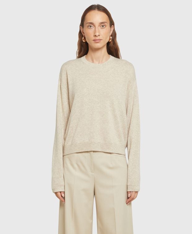 Wollpullover mit Kaschmiranteil