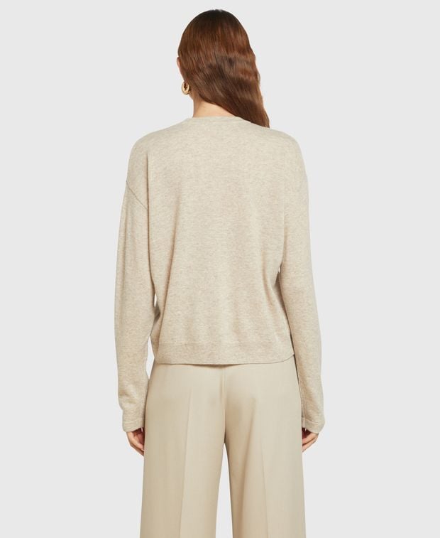 Wollpullover mit Kaschmiranteil