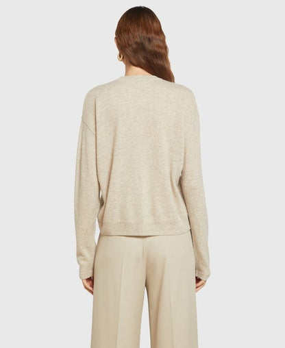 Wollpullover mit Kaschmiranteil