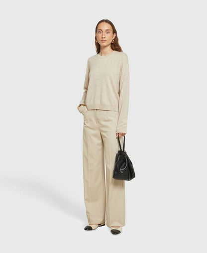 Wollpullover mit Kaschmiranteil