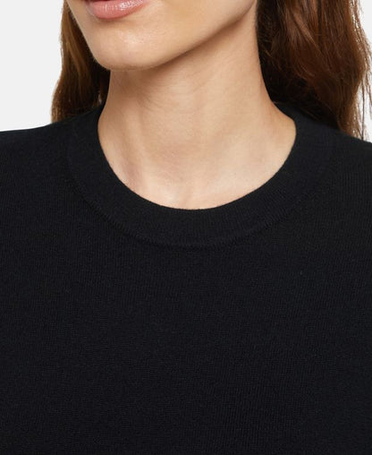 Wollpullover mit Kaschmiranteil