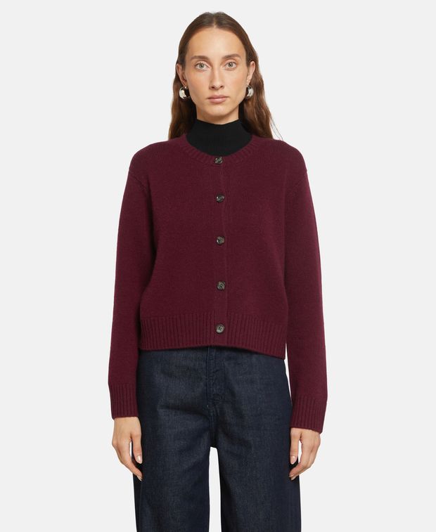 Kaschmir-Strickjacke