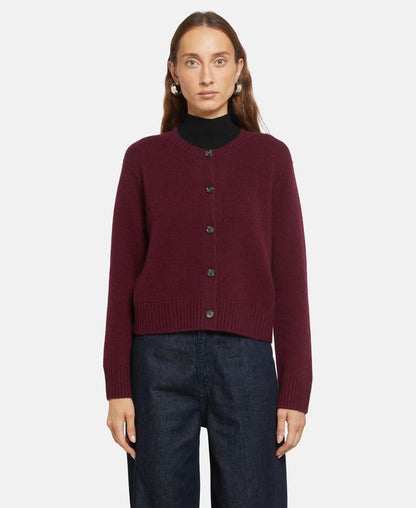Kaschmir-Strickjacke