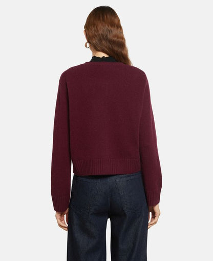 Kaschmir-Strickjacke