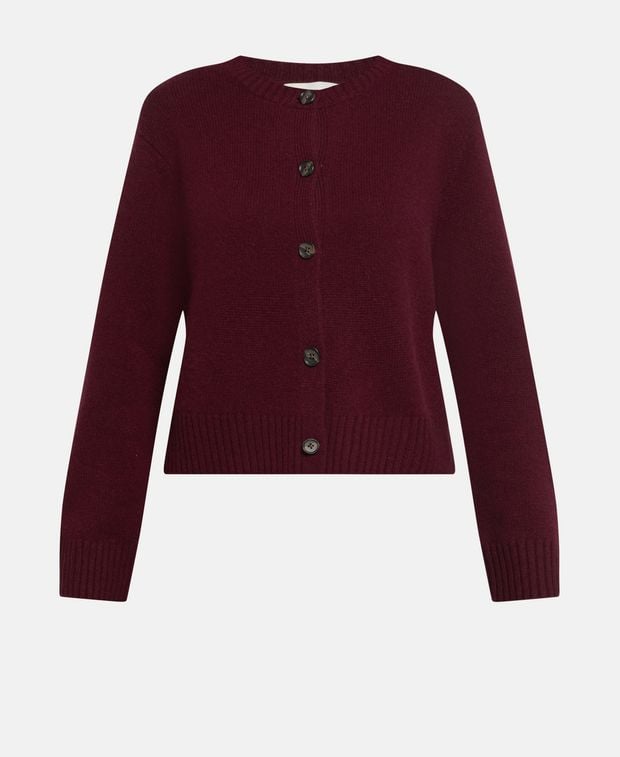 Kaschmir-Strickjacke