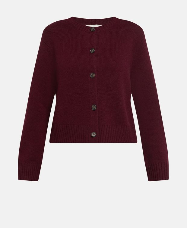 Kaschmir-Strickjacke