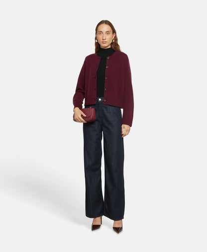 Kaschmir-Strickjacke