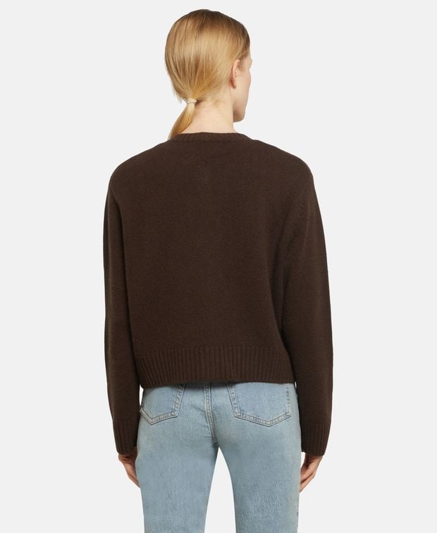 Kaschmir-Strickjacke