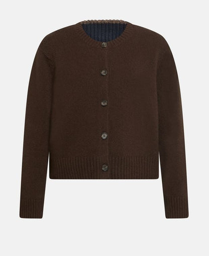 Kaschmir-Strickjacke
