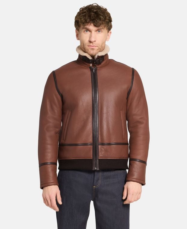 Lammleder-Jacke