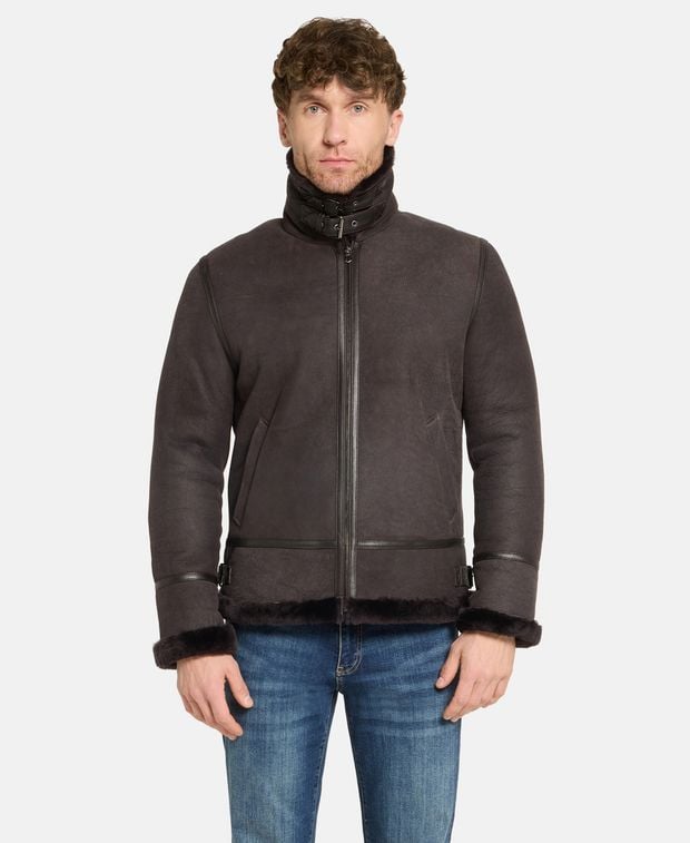 Lammleder-Jacke