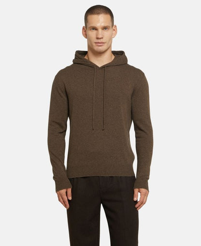 Hoodie mit Wollanteil