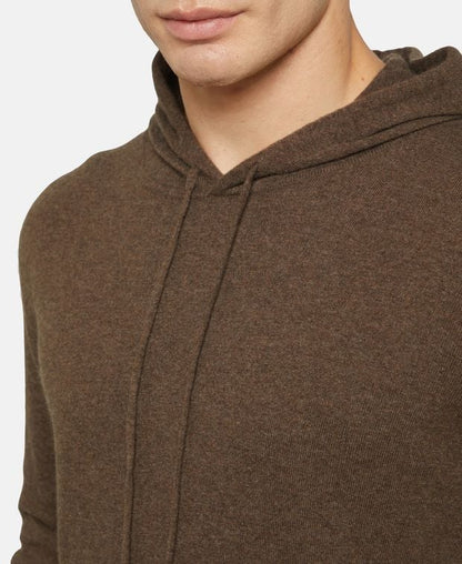 Hoodie mit Wollanteil
