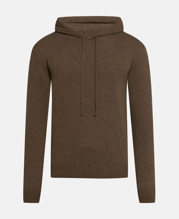 Hoodie mit Wollanteil