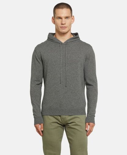 Hoodie mit Wollanteil