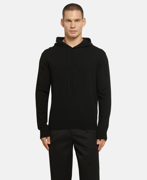 Hoodie mit Wollanteil