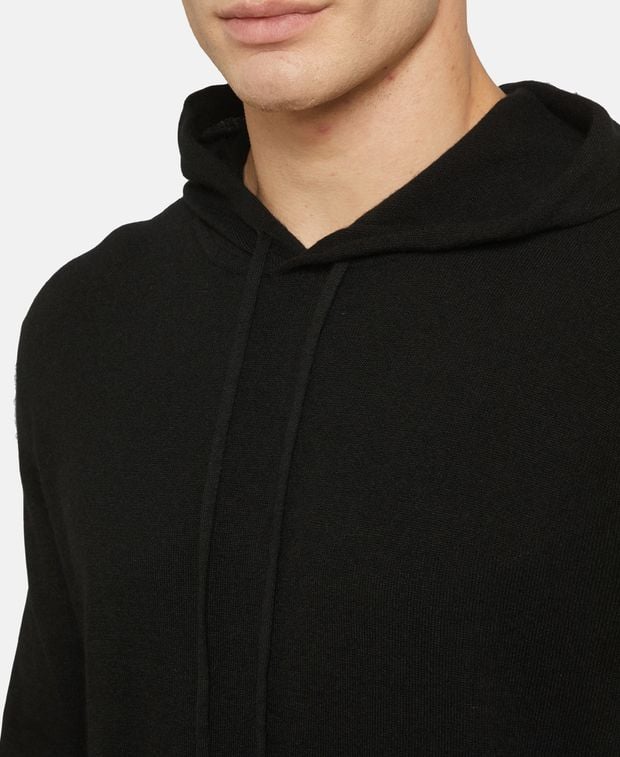 Hoodie mit Wollanteil