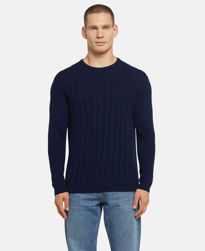 Pullover mit Wollanteil