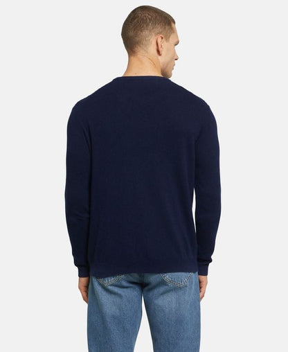 Pullover mit Wollanteil