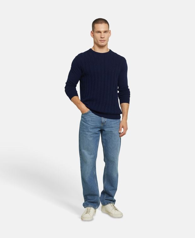 Pullover mit Wollanteil