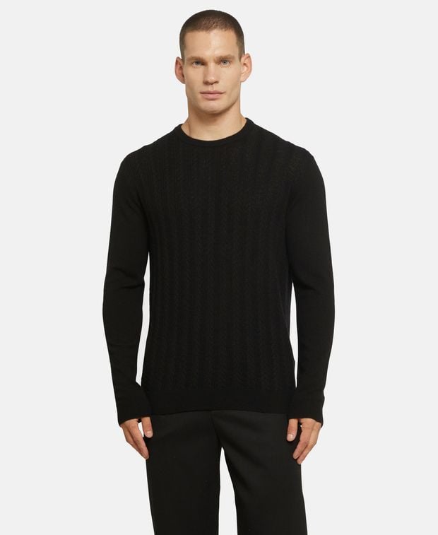 Pullover mit Wollanteil