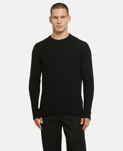 Pullover mit Wollanteil