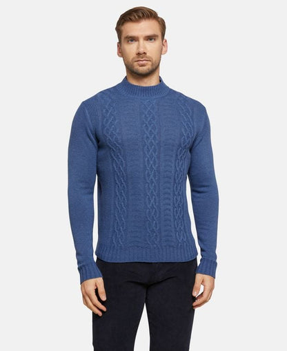 Pullover mit Wollanteil