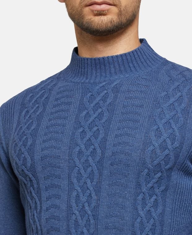 Pullover mit Wollanteil