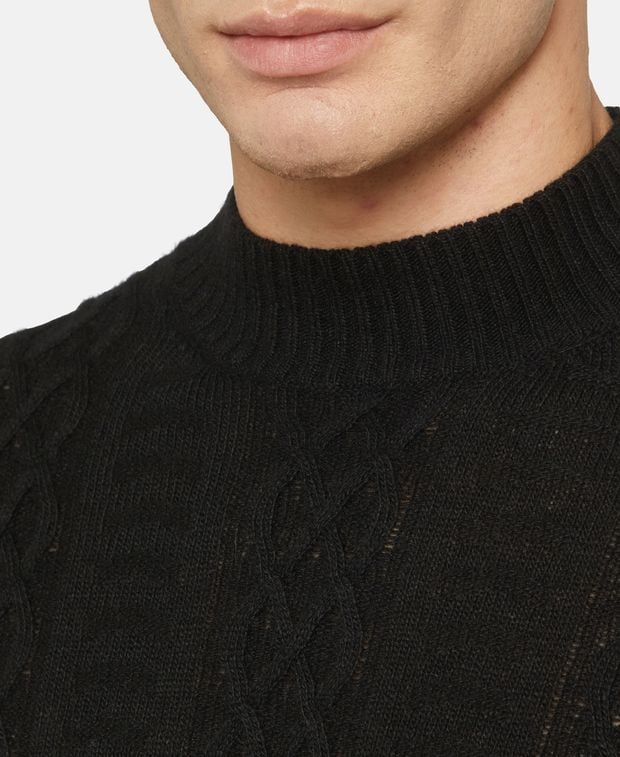 Pullover mit Wollanteil