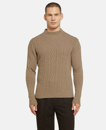 Pullover mit Wollanteil