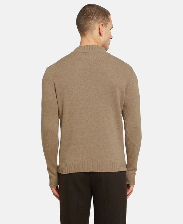 Pullover mit Wollanteil