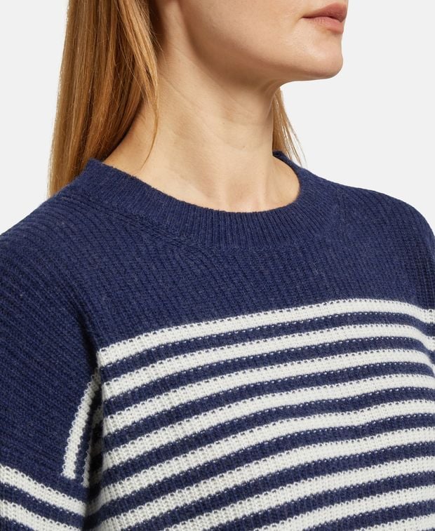 Pullover mit Wollanteil
