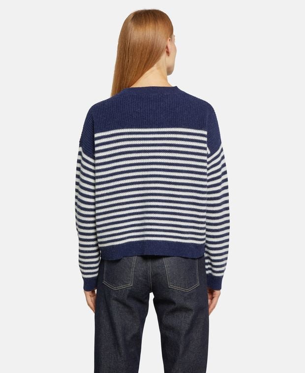 Pullover mit Wollanteil