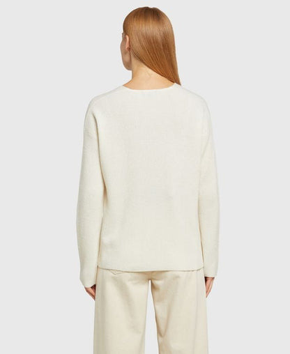 Pullover mit Wollanteil