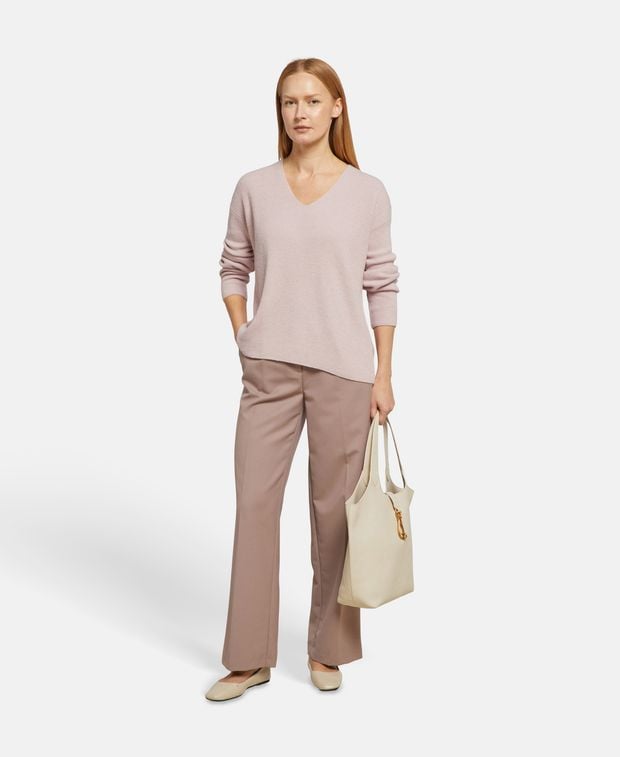 Pullover mit Wollanteil