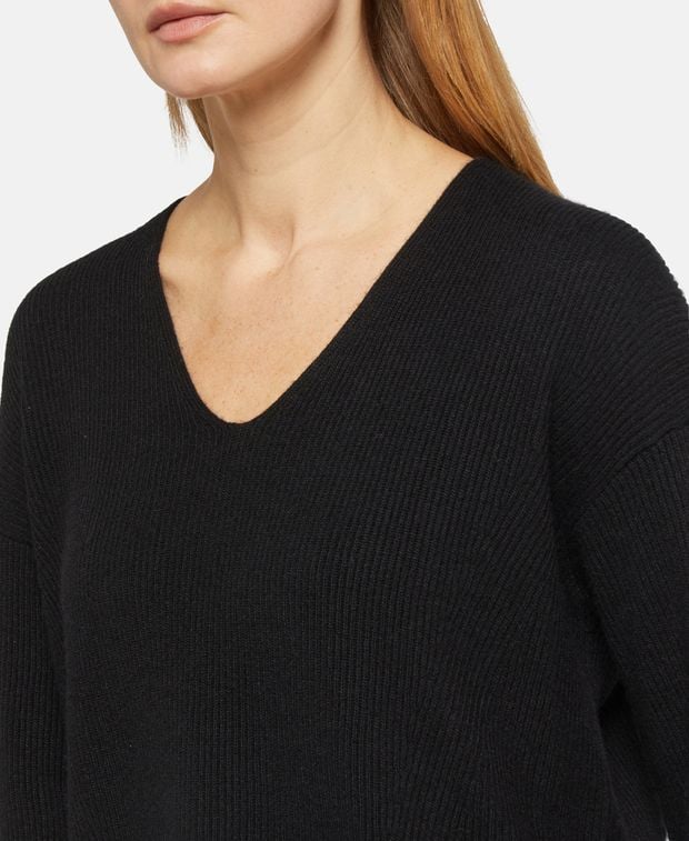 Pullover mit Wollanteil
